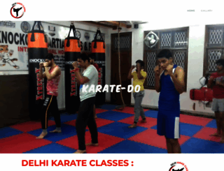 karatedelhi.weebly.com screenshot