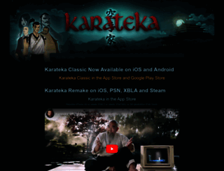 karateka.com screenshot