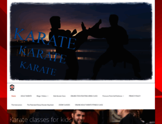 karatekaratekarate.com screenshot