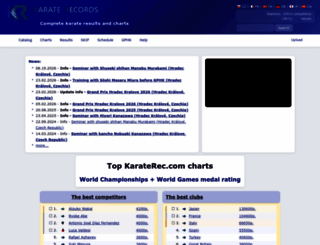 karaterec.com screenshot