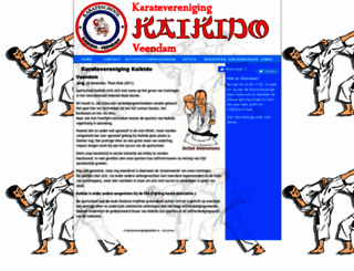 karateverenigingkaikido.nl screenshot