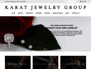 karatjewelrygroup.us screenshot