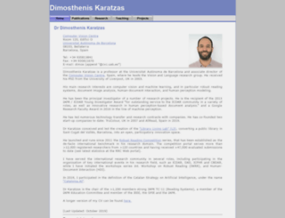 karatzas.co.uk screenshot