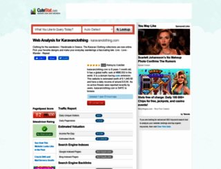 karavanclothing.com.cutestat.com screenshot