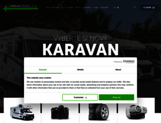 karavanyplus.cz screenshot