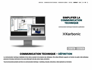karbonic.net screenshot