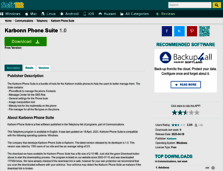 karbonn-phone-suite.soft112.com screenshot