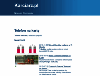 karciarz.pl screenshot