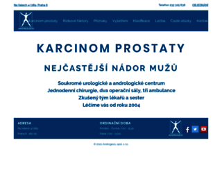 karcinom-prostaty.cz screenshot