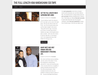 kardashianleak.com screenshot