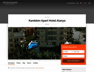 kardelen-apart.hotelsofalanya.com screenshot
