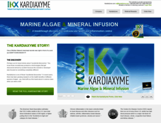 kardiaxyme.com screenshot