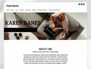 karenbanes.com screenshot