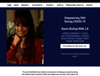 karenbishop.net screenshot