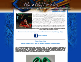 karenkaybuckley.com screenshot