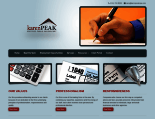 karenpeakcpa.com screenshot
