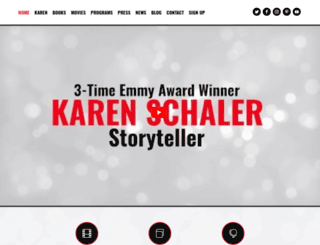 karenschaler.com screenshot