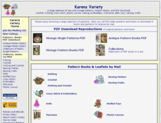karensvariety.com screenshot