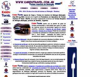 karentravel.com.ar screenshot