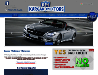 kargarmotors.com screenshot