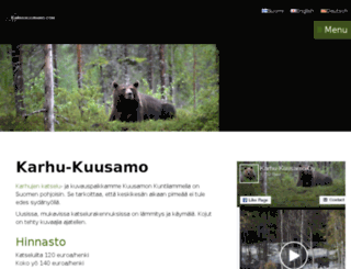 karhukuusamo.com screenshot