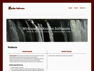 karibasoftware.com screenshot