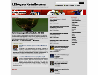 karim-benzema.net screenshot