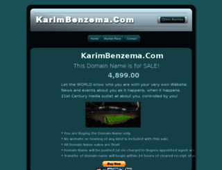 karimbenzema.com screenshot