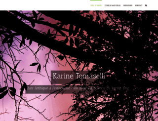 karinetomaselli.com screenshot