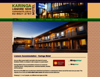 karingamotel.com screenshot