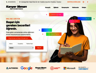 kariyermimari.com.tr screenshot