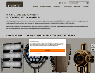 karl-dose.de screenshot