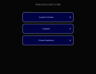 karlascloset.com screenshot