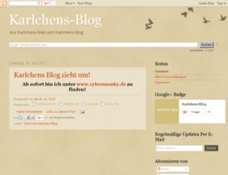 karlchens-blog.blogspot.com screenshot