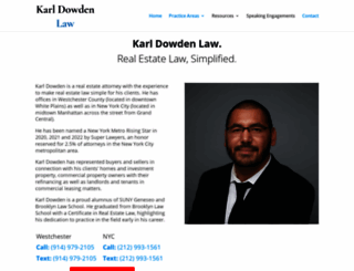 karldowdenlaw.com screenshot