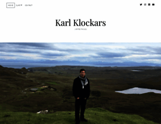 karlklockars.com screenshot