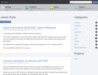 karlrixon.co.uk screenshot