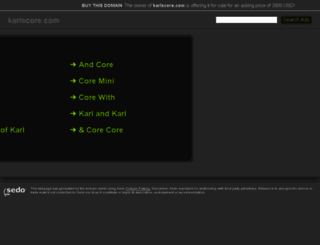 karlscore.com screenshot