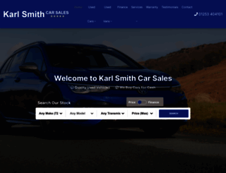 karlsmithcars.com screenshot