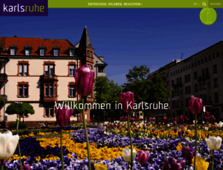 karlsruhe-tourismus.de screenshot