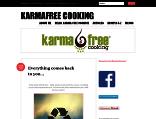 karma-free-cooking.com screenshot