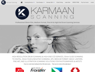 karmaanscanning.co.uk screenshot