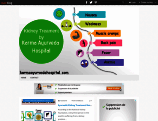 karmaayurveda.over-blog.com screenshot
