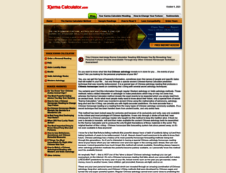 karmacalculator.com screenshot