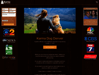 karmadogtrainingdenver.com screenshot