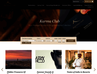 karmaroyalgroup.com screenshot