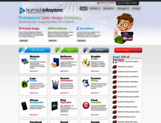 karmickinfosystem.com screenshot
