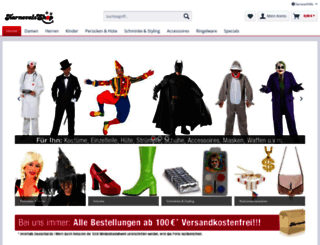 karnevalsshop.com screenshot