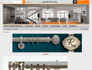 karnisz-e.pl screenshot