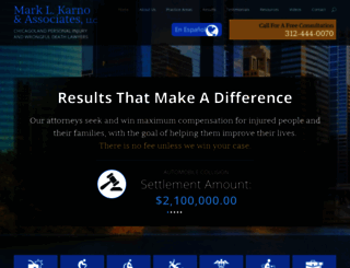 karnolaw.com screenshot